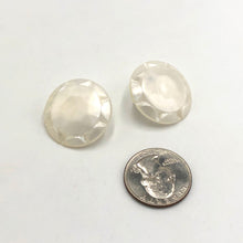 Load image into Gallery viewer, Pearl White Sunburst Stud Earrings