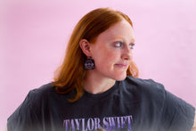 Load image into Gallery viewer, "Down Bad Crying at the Gym" Taylor Swift Earrings