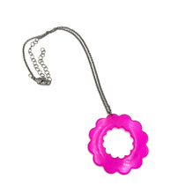 Load image into Gallery viewer, Hot Pink Florella Necklace