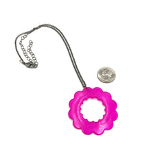 Load image into Gallery viewer, Hot Pink Florella Necklace