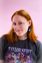 Load image into Gallery viewer, "Checkmate, I Couldn't Lose" Taylor Swift Earrings