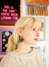 Load image into Gallery viewer, Meet Me at Midnight Taylor Swift Earrings