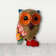 Load image into Gallery viewer, Red-Boot Owl with Blue Ears