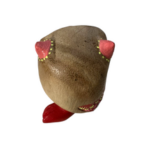 Load image into Gallery viewer, Yellow-Spotted Owl with Red Boots