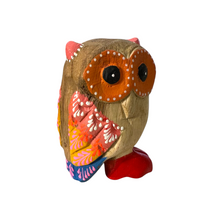 Load image into Gallery viewer, Pink-Eared Owl with Red Boots