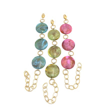 Load image into Gallery viewer, Rose Marbled Stations Bracelet