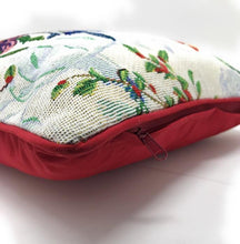 Load image into Gallery viewer, DaDa Bedding Set of 4 Pieces - Floral Garden Botanical Tapestry Throw Pillow Covers Bundle Pack - 16" x 16"