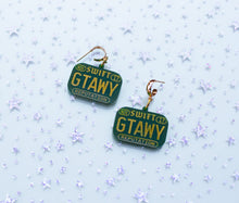 Load image into Gallery viewer, Nothing Good Starts in a Getaway Car Taylor Swift Earrings