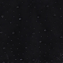 Load image into Gallery viewer, Audrey Faux Fur Gloves in Black with Black Crystals