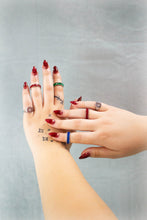 Load image into Gallery viewer, Shimmering Star Titanium Rings