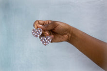Load image into Gallery viewer, Spooky Sweetheart Heart Earrings