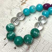 Load image into Gallery viewer, Crystals &amp; Gems Stretch Bauble Necklace - Midi