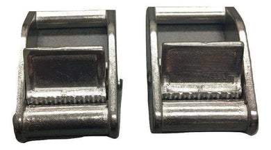 1 Inch Stainless Steel Cam Buckle Tie Down 2 PACK | 1CBSS