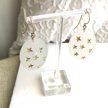 Load image into Gallery viewer, Starry Night Frosted Drop Earrings