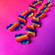Load image into Gallery viewer, Rainbow Cloud Earrings