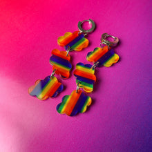 Load image into Gallery viewer, Rainbow Cloud Earrings