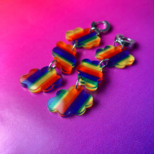 Load image into Gallery viewer, Rainbow Cloud Earrings