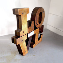 Load image into Gallery viewer, Reclaimed Wooden Letters
