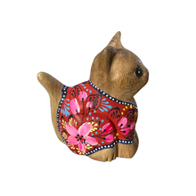 Load image into Gallery viewer, Red &amp; Yellow Version – Sunset Bloom Cat