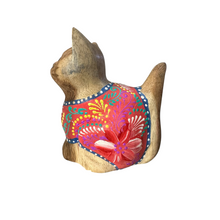 Load image into Gallery viewer, Pink &amp; Blue Version – Rosewood Whimsy Cat