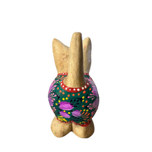 Load image into Gallery viewer, Light Wood with Green &amp; Pink Floral – Emerald Bloom Cat