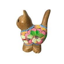 Load image into Gallery viewer, Brown with Multicolor Floral – Sunset Petals Cat