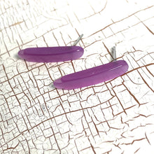 Load image into Gallery viewer, Light Orchid Moonglow Dagger Stud Earrings