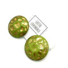 Load image into Gallery viewer, Shabby Moon Rock Retro Earrings