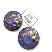 Load image into Gallery viewer, Shabby Moon Rock Retro Earrings