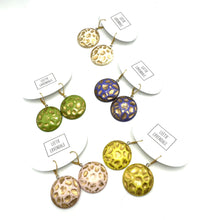 Load image into Gallery viewer, Shabby Moon Rock Retro Earrings