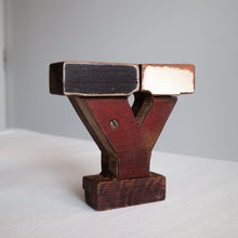 Load image into Gallery viewer, Reclaimed Wooden Letters