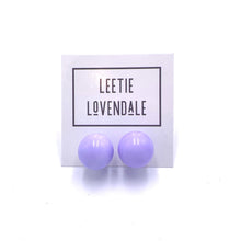 Load image into Gallery viewer, Periwinkle Jumbo Ball Stud Earrings