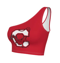 Load image into Gallery viewer, Cortland Red One Shoulder Top