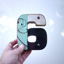 Load image into Gallery viewer, Reclaimed Wooden Letters