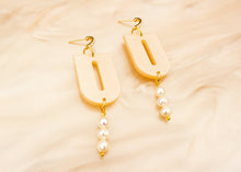 Load image into Gallery viewer, Pearl Statement Earrings