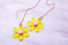 Load image into Gallery viewer, Floral Threader Earrings