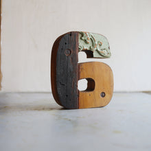 Load image into Gallery viewer, Reclaimed Wooden Letters