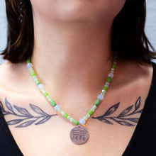 Load image into Gallery viewer, Beautiful World Engraved Necklace