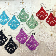 Load image into Gallery viewer, Filigree Chandelier Earrings