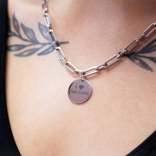 Load image into Gallery viewer, "I Heart Diet Coke" Engraved Necklace