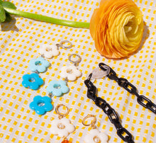 Load image into Gallery viewer, Blueberry Drip Flower Dangle