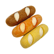 Load image into Gallery viewer, **Pre-order (Ships in 2-3 Weeks)**Handmade in Nepal 100% Wool Felt Foods Play Set for Pretend Cooking and Farmer&#39;s Market Play