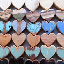 Load image into Gallery viewer, Handmade Wooden Hearts