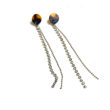 Load image into Gallery viewer, Tortoise Crystal Ella Earrings