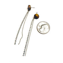 Load image into Gallery viewer, Tortoise Crystal Ella Earrings