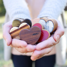 Load image into Gallery viewer, Handmade Wooden Hearts