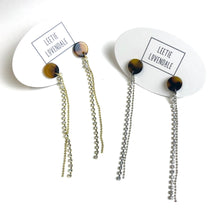 Load image into Gallery viewer, Tortoise Crystal Ella Earrings