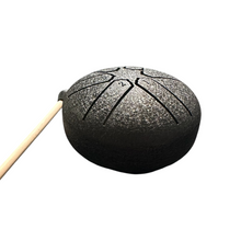 Load image into Gallery viewer, mini-steel-rain-drum-3-inch-percussion-instrument-with-mallet