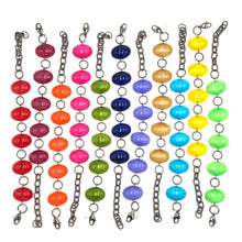 Load image into Gallery viewer, Lavender Jelly Bean Stations Bracelet