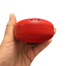 Load image into Gallery viewer, mini-steel-rain-drum-3-inch-percussion-instrument-with-mallet-red